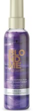 Спрей-кондиціонер для холодних відтінків - Schwarzkopf BlondMe Color Correction Spray Conditioner Cool Ice — фото N3