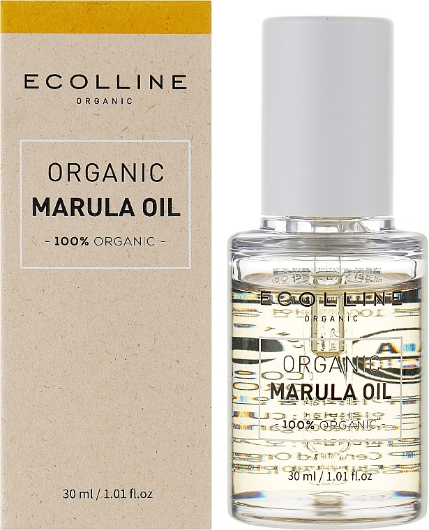 Органическое масло марулы - Ecolline Organic Marula Oil — фото N2