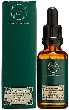 Стимулювальний і зміцнювальний лосьйон для волосся - Fresh Line Botanical Hair Remedies Hair Loss Polyhymnia — фото N1