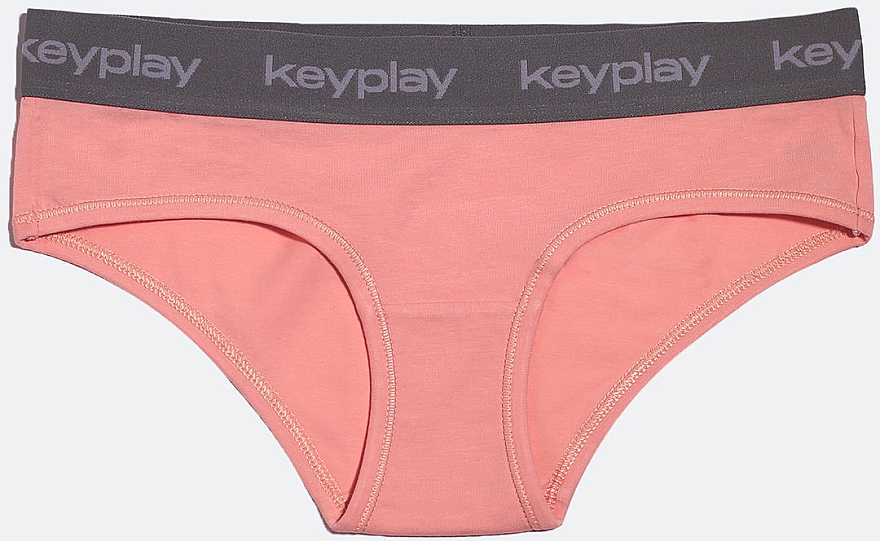 Комплект білизни для жінок "Sport Blush", топ + трусики-хіпстери, рожевий - Keyplay — фото N3