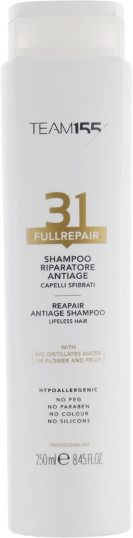 Шампунь восстанавливающий - Team 155 Fullrepair 31 Shampoo — фото N1
