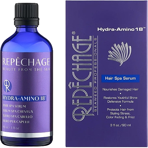 СПА-сироватка для волосся - Repechage Hydra-Amino 18 Hair Spa Serum — фото N1
