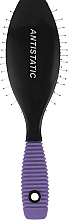 Щетка массажная, 8582S, фиолетовая - SPL Hair Brush — фото N2