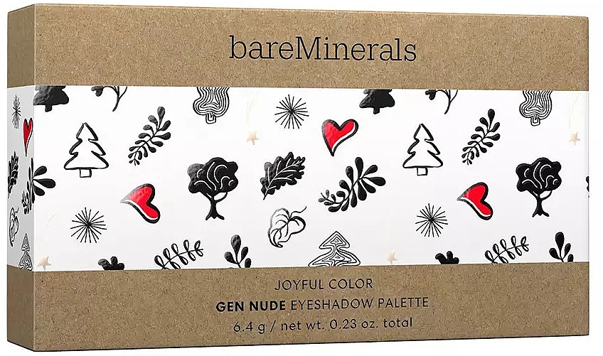 Палетка теней для век - Bare Minerals Joyful Color Gen Nude Eyeshadow Palette — фото N2