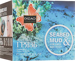 Грязевая маска для лица и тела "Морская грязь" - Dizao Seaweed & Mud For Face And Body — фото N1