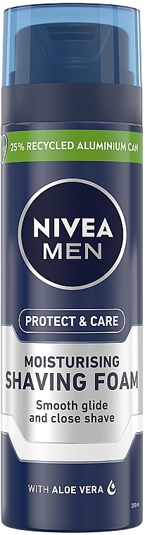 Пена для бритья увлажняющая "Защита и уход" - NIVEA MEN 