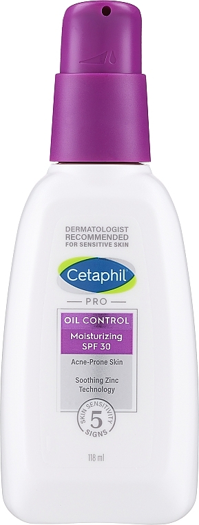 Крем для обличчя, себорегулювальний  - Cetaphil Dermacontrol Oil Control Moisture SPF 30 — фото N1