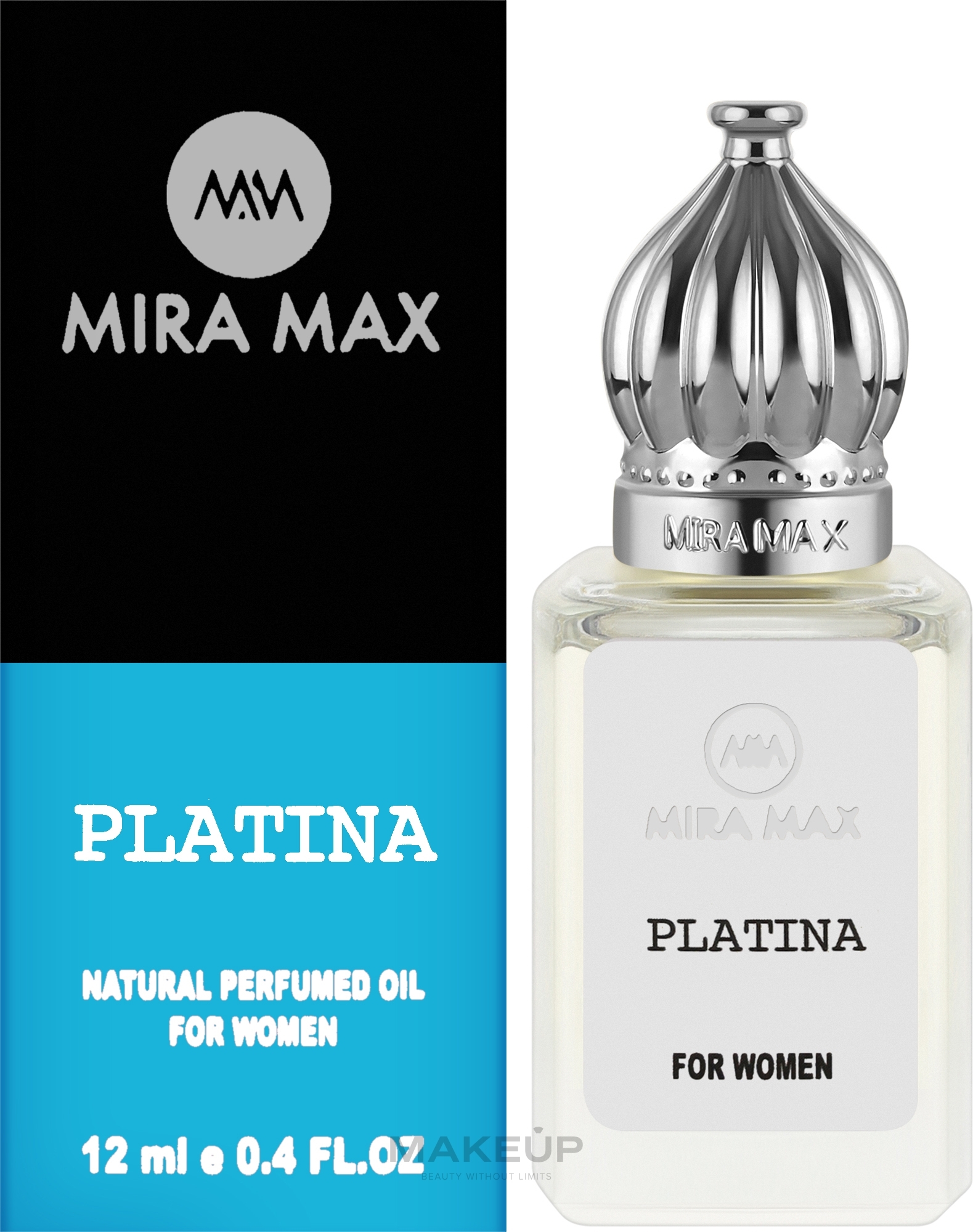 Mira Max Platina - Парфюмированное масло для мужчин — фото 12ml
