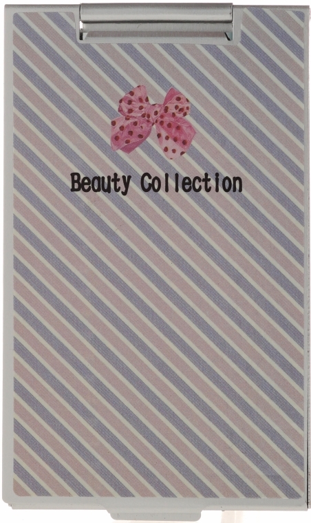 Зеркальце квадратное 85574, в косую линию - Top Choice Beauty Collection Mirror — фото N1