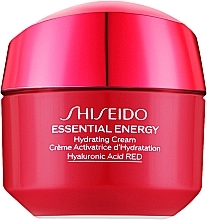 Парфумерія, косметика Зволожувальний крем для обличчя з екстрактом кореня женьшеню  - Shiseido Essential Energy Hydrating Cream