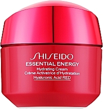 Зволожувальний крем для обличчя з екстрактом кореня женьшеню  - Shiseido Essential Energy Hydrating Cream — фото N1