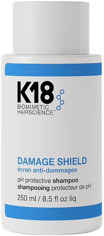 Живильний шампунь для волосся із захистом від пошкоджень - K18 Hair Biomimetic Hairscience Damage Shield pH Protective Shampoo — фото N1