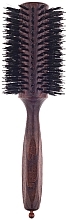 Духи, Парфюмерия, косметика Брашинг из дерева ореха с щетиной дикого кабана+нейлон d70mm - 3ME Maestri Hexagonal Brush