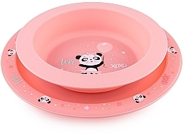 Духи, Парфюмерия, косметика Набор посуды, 2 предмета "Exotic Animals", розовый - Canpol Babies