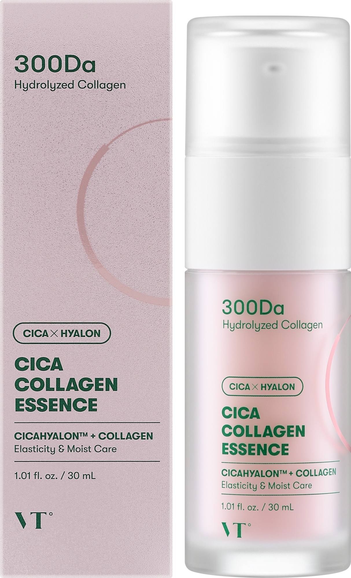 Зміцнювальна есенція з колагеном - VT Cosmetics Cica Collagen Essence — фото 30ml