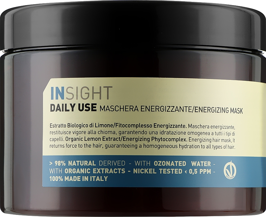 Маска енергетична для щоденного застосування для волосся - Insight Energizing Mask — фото N2