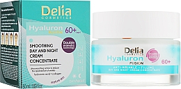 Парфумерія, косметика Крем концентрат, заповнюючий зморшки 60+ - Delia Hyaluron Fusion Anti-Wrinkle-Filling Day and Night Cream Concentrate 60+