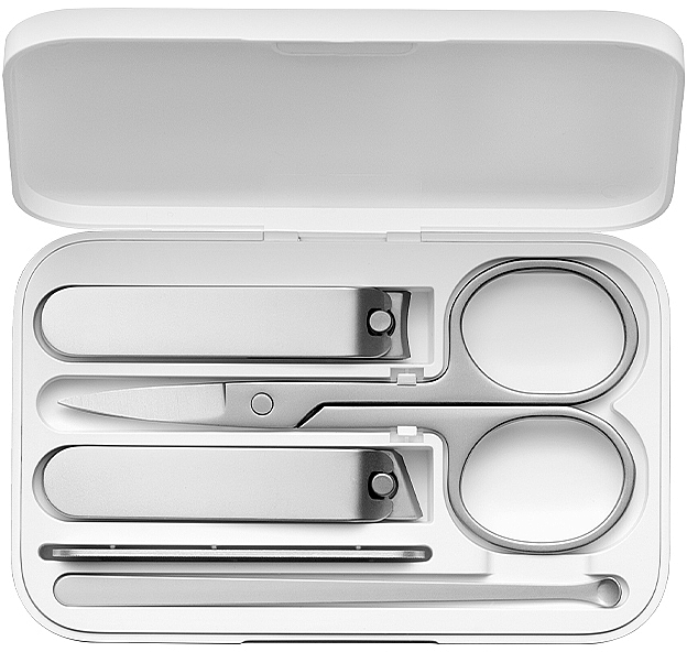 Набор для маникюра - Xiaomi Mijia Nail Clipper Five Piece Set (tools/5pcs + case/1pc)