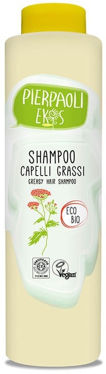 Шампунь с тысячелистником для жирных волос - Ekos Personal Care Delicate Shampoo For Greasy Hair — фото N2