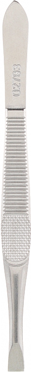 Пінцет для брів, 9 см, сріблястий - Eurostil — фото N1