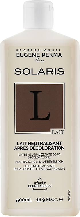 Нейтрализующее молочко для волос - Eugene Perma Solaris Lait — фото N1