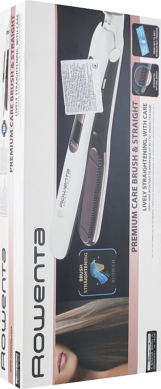 Стайлер-випрямляч для волосся - Rowenta Brush&Straight SF7510 — фото N2