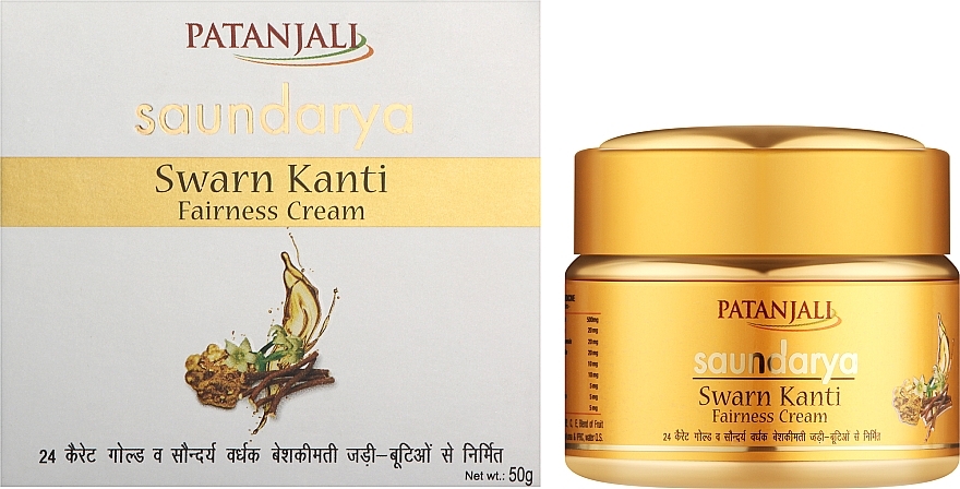Крем для обличчя проти зморщок - Patanjali Ayurved LTD Saundarya Swarn Kanti Cream — фото N2