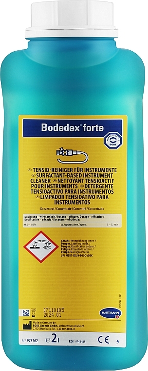 Очиститель для инструментов и лабораторных приборов - Bode Bodedex Forte — фото N1