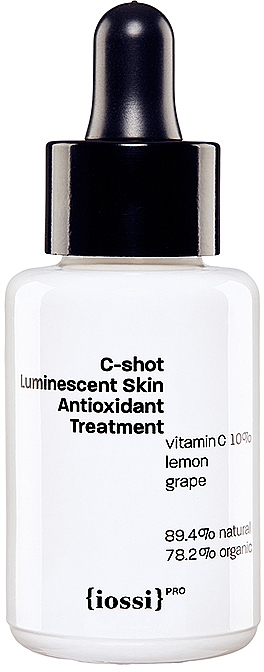 Сыворотка с витамином C - Iossi C-Shot Luminescent Skin Antioxidant Treatment — фото N1