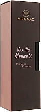 Духи, Парфюмерия, косметика Аромадиффузор + тестер - Mira Max Vanilla Moments Fragrance Diffuser With Reeds Premium Edition