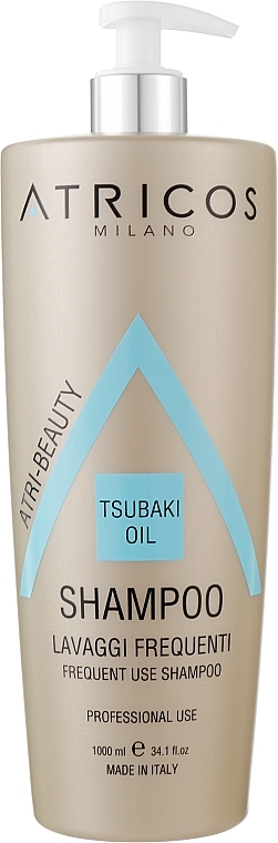 Шампунь для ежедневного использования - Atricos Frequent Use Shampoo Tsubaki Oil — фото N2
