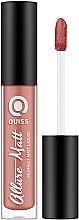 Духи, Парфюмерия, косметика Помада для губ, жидкая матовая - Quiss Allure Matt Perfect Matt Liquid