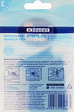 Ершики для очистки межзубных промежутков, 0,6 mm ISO 3 - Dontodent Blau — фото N2