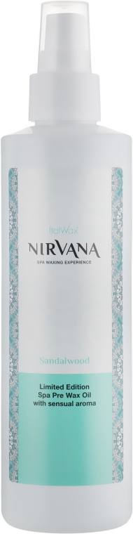 Масло для ароматической спа-депиляции "Сандал" - ItalWax Nirvana — фото N1