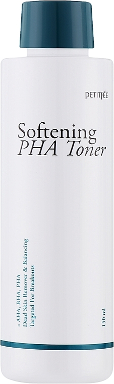 Пілінг-тонер для обличчя з PHA кислотою - Petitfee & Koelf Softening PHA Toner — фото N1