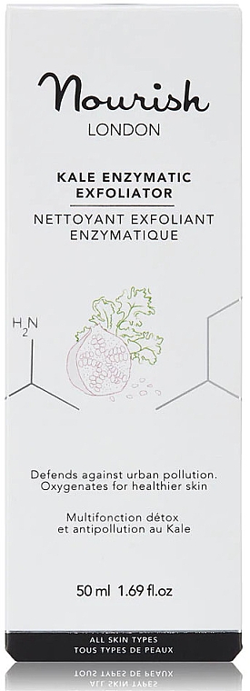 Ферментативный эксфолиатор - Nourish London Kale Enzymatic Exfoliator — фото N3