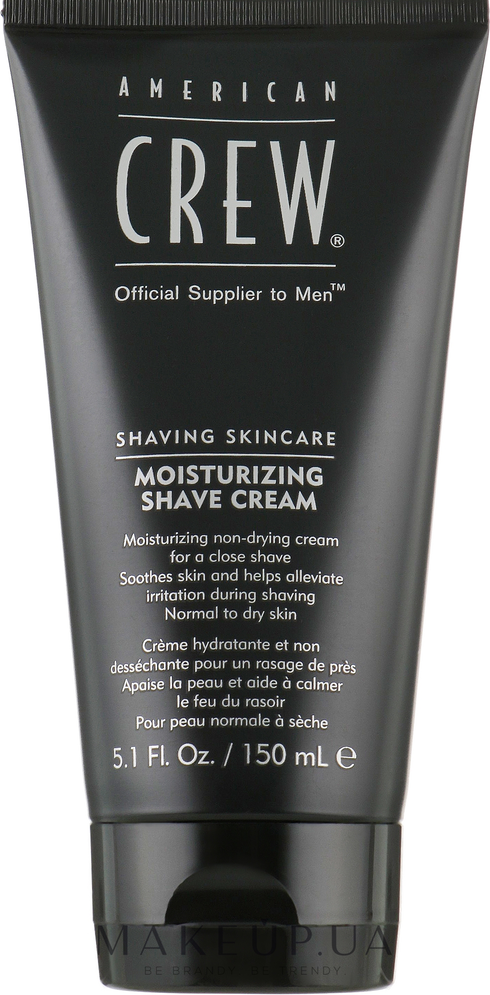 Зволожувальний крем для гоління - American Crew Shaving Skincare Moisturing Shave Cream — фото 150ml