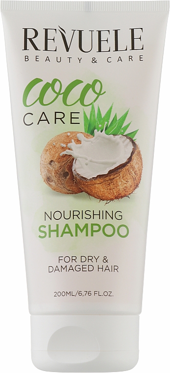 Живильний шампунь для волосся - Revuele Coco Oil Care Nourishing Shampoo