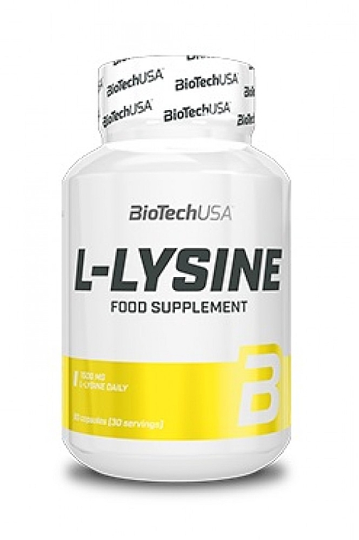 L-лізин - BiotechUSA L-Lysine — фото N1