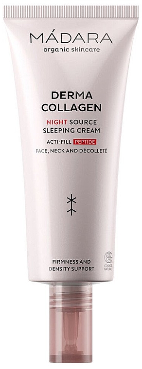 Нічний крем для обличчя - Madara Derma Collagen Night Source Sleeping Cream — фото N1