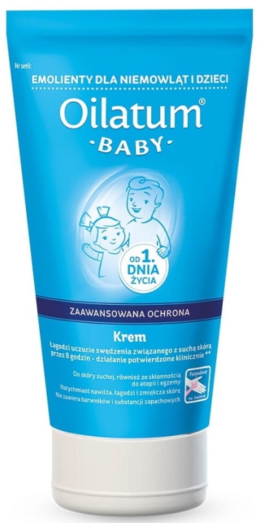 Дитячий крем з першого дня життя - Oilatum Baby Cream — фото N2