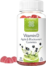 Парфумерія, косметика Харчова добавка "Vitamin D" - Healthspan Vitamin D Apple & Blackcurrant Gummies