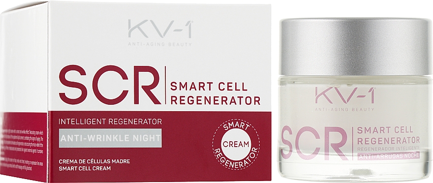 Відновлювальний нічний крем проти зморщок - KV-1 SCR Anti-Wrinkle Night Cream — фото N2