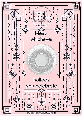 Резинка для волос - Invisibobble Gift Card You Are My Favorite Ornament  — фото N1