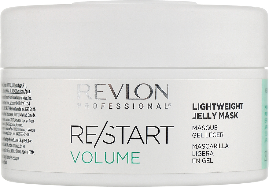 Маска для объёма волос - Revlon Professional Restart Volume Lightweight Jelly Mask — фото N1