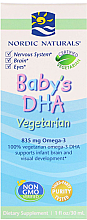 Пищевая добавка для детей "Масло морских водорослей", 835 мг - Nordic Naturals Baby's DHA Vegetarian — фото N2