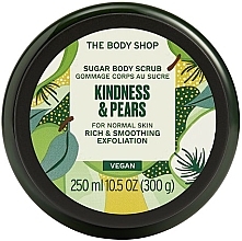 Парфумерія, косметика Цукровий скраб для тіла - The Body Shop Kindness & Pears Sugar Body Scrub