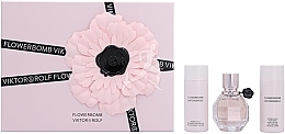 Духи, Парфюмерия, косметика Viktor & Rolf Flowerbomb - Набор (edp/30ml + b/lot/50ml + sh/gel/50ml)