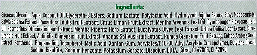 Очищувальний скраб для обличчя з м'ятою і цукровим желе - Eco U Cleansing Mint Sugar Jelly Face Scrub — фото N4