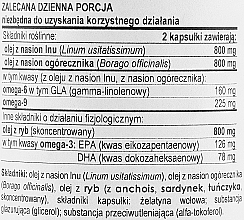 Комплекс жирных кислот "Супер Омега 3-6-9", в капсулах - Now Foods Super Omega 3-6-9 1200 mg — фото N3